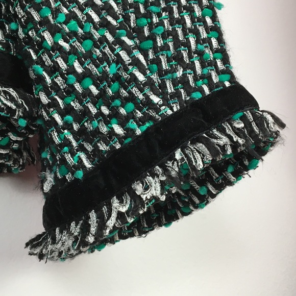 Vintage Open Blazer by VARIATIONS textured fringe - Picture 10 of 14